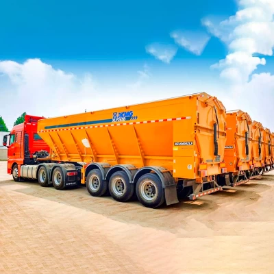 XLY245B Semi-trailer for transporting bulk grain